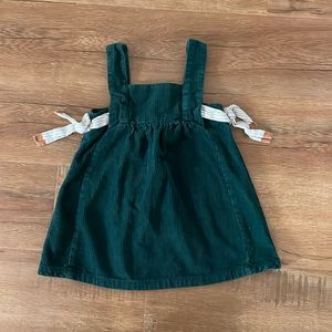 Zara toddler girl pinafore corduroy dress